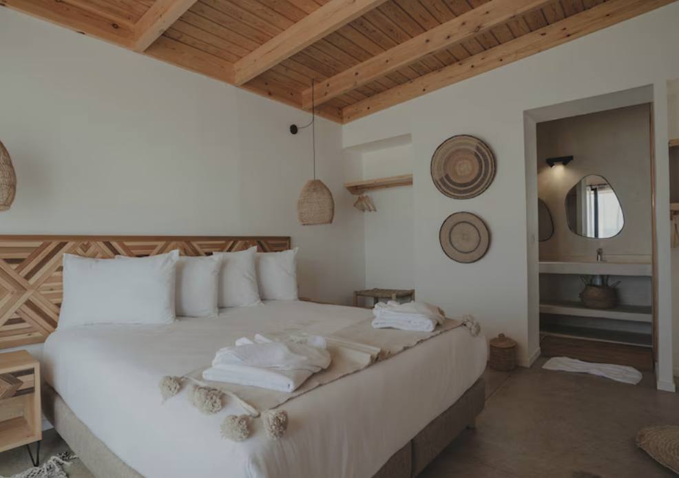 L'intérieur d'un bungalow au White Dune Canyon
