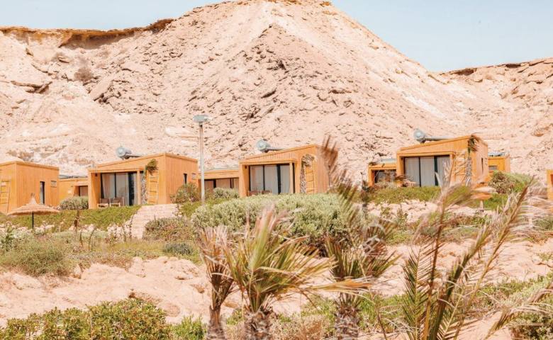 Les bungalows du White Dune Canyon